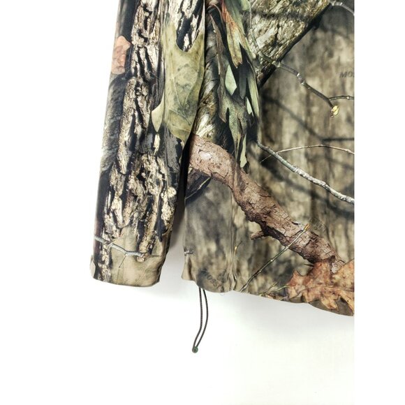 Mossy Oak Insulated Mens Camouflage Outdoor Jacket XL Polyester Crew Neck - Picture 3 of 8